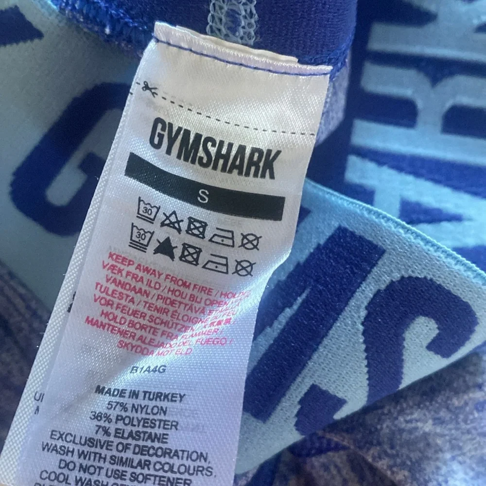 (A11) Gymshark Flex Shorts - Earl Blue Marl, Size Small,‎ EUC